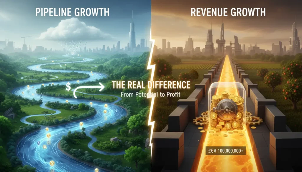 The Real Difference Between Pipeline Growth and Revenue Growth